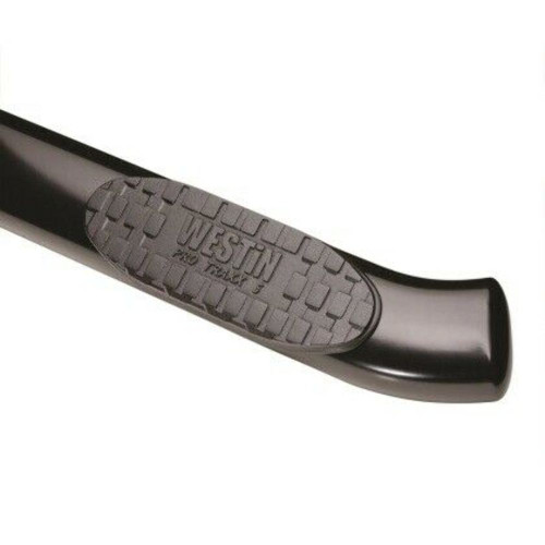 Westin Black Pro Traxx 5 Oval Nerf Step Bars for 07-13 Silverado 1500 Ext Cab