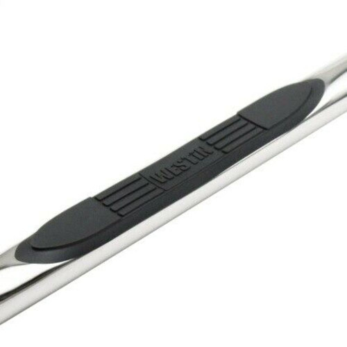 Westin E-Series 3 Nerf Step Bars - SS for 05-18 Toyota Tacoma Double Cab
