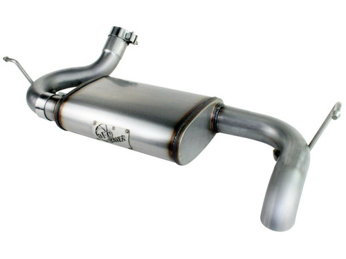 aFe Power MACH Force-Xp 2-1/2" Axle-Back Exhaust for 07-18 Wrangler JK