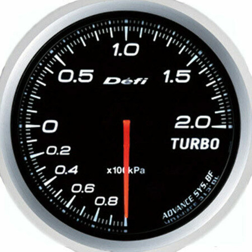 Defi Advance BF 60mm 2 Bar Boost Gauge (Metric) - White - DF09901