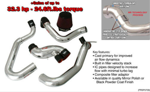 Injen Polished Short Ram Intake for 03-06 Evolution Evo 8 & 9 - SP1898P