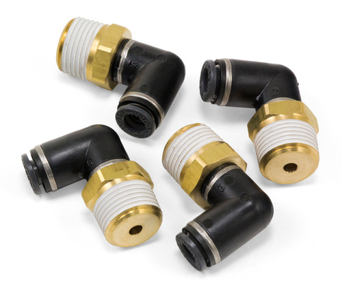 Air Lift Elbow Male – 3/8″ MNPT x 1/4″ PTC – DOT – SMC # KV2L07-36S