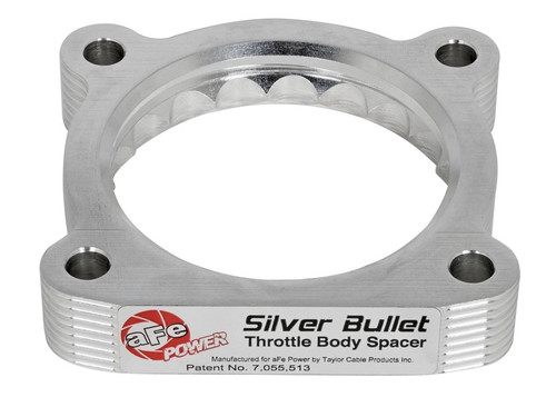 aFe Power Silver Bullet Throttle Body Spacer for 14-19 Infiniti QX80 5.6L