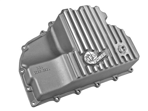 aFe Power  Engine Oil Pan; Machined Fins for 14-18 Ram 1500 EcoDiesel
