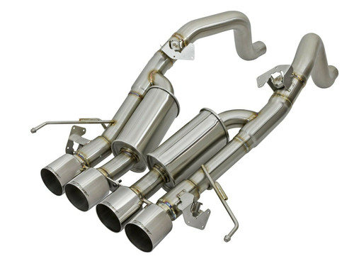 aFe Power MACH Force-Xp 3" to 2-1/2" Axle-Back Exhaust for 14-19 Corvette C7