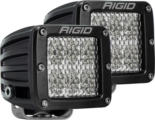 Rigid Industries D2 Lights - 60 Deg. Lens Pair - 502513