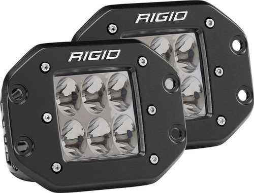 Rigid Industries D2 Flush Mount Driving Lights - Pair - 512313