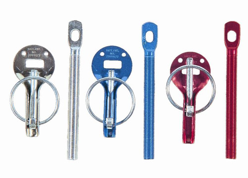 Sparco Hood Pins - Silver - 01606S