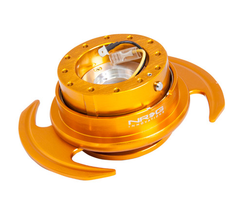 NRG Quick Release Kit w/ Handles - Rose Gold Body w/ Rose Gold Ring - SRK-650RG