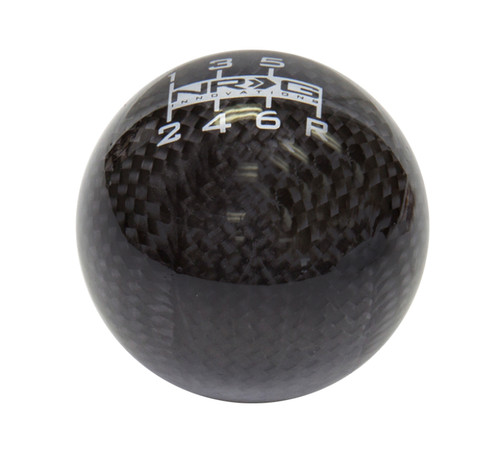 NRG Heavy Weight 480g Black Carbon Fiber Ball Style Shift Knob for Honda
