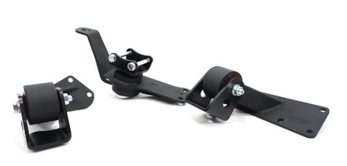 Innovative Convestion Mount (J-Series/Manual) Black Steel 75A Bushings for s2000