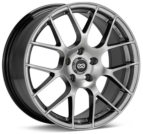 Enkei Raijin 18x8 5x114.3 40mm Hyper Silver Wheel - 467-880-6540HS