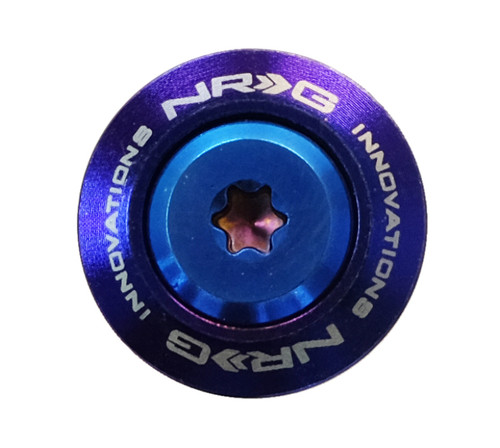 NRG Fender Washer Kit, Titanium Burn w/ Titanium bolts, Rivets for plastic