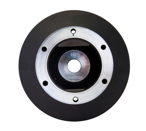 NRG Black Short Hub Adapter for 08-14 Subaru WRX STI - SRK-105H