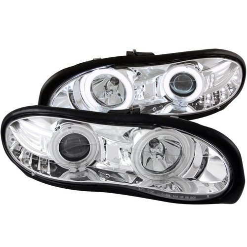 ANZO PROJECTOR HEADLIGHTS CHROME w/ HALO (CCFL) for 98-02 Camaro