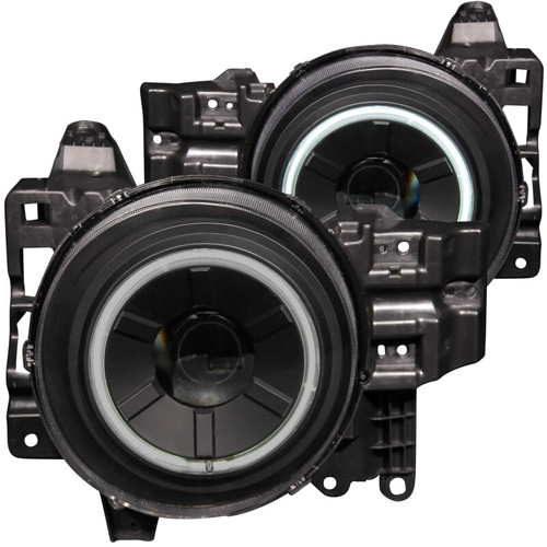 ANZO PROJECTOR HEADLIGHTS BLACK CLEAR (CCFL) for 07-13 FJ Cruiser