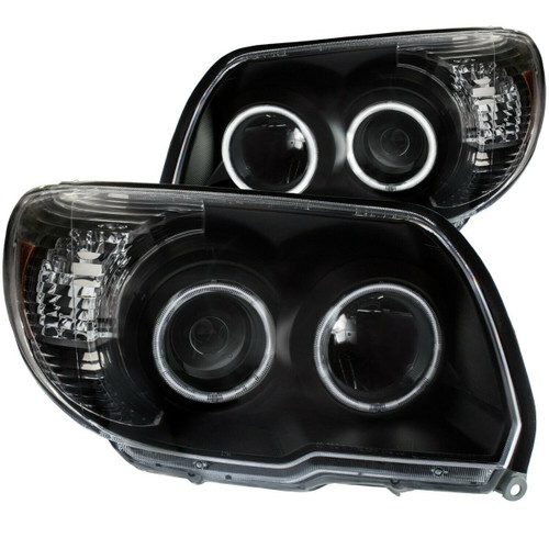 ANZO PROJECTOR HEADLIGHTS BLACK w/ HALO (CCFL) for 06-09 4Runner