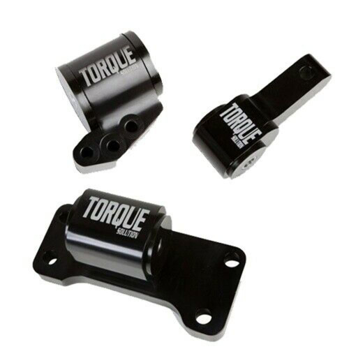 Torque Solution Billet 3 piece mount Kit for Evolution VII-IX 5 spd