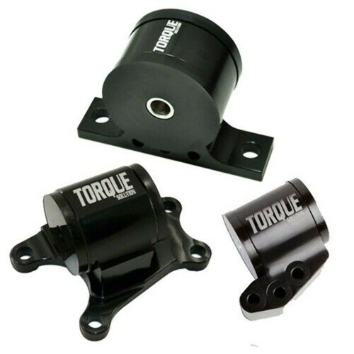 Torque Solution Billet aluminum 3 piece Engine Mount kit for Evolution VII-IX