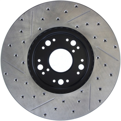 StopTech Drilled/Slotted Front Brake Rotors for 01-05 Lexus IS300