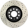 StopTech Front Slotted & Drilled Brake Rotors for 05-06 Audi A4 Quattro