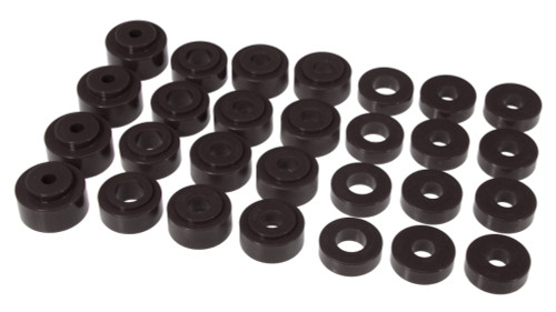 Prothane Mid-Size Hardtop Body Mount - Black for 68-72 GM - 7-123-BL