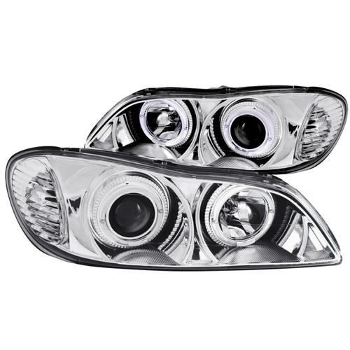 ANZO PROJECTOR HEADLIGHTS CHROME w/ HALO for 00-01 Infiniti I30