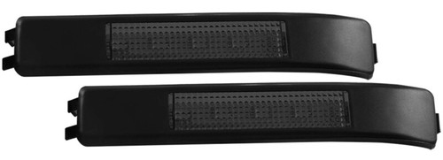 ANZO LED Mirror Lights Smoke w/ Amber LED for 2009-2014 Ford F-150