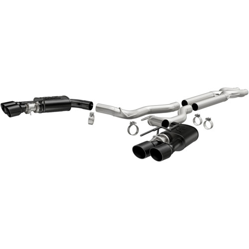 MagnaFlow Competition Catback Exhaust w/ Black Tips for 18+ Ford Mustang GT 5.0L