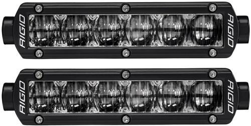 Rigid Industries 6" SR-Series Lights - Fog - White - 906703