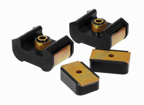 Prothane Trans Mount Bushings - Black for 68-84 Chevy K10/20/30 4WD