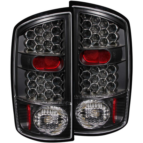 ANZO L.E.D TAIL LIGHTS BLACK for 02-05 Ram 1500 - 311018