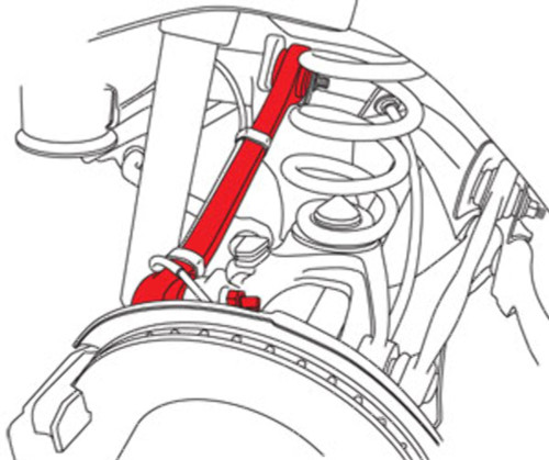 SPC Performance OE Replacement Rear Control Arm - Right for BMW X5/X6 (E70)