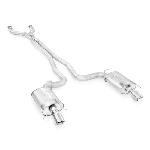 Stainless Works Dual S-Tube Exhaust for 09-15 Cadillac CTS Sedan