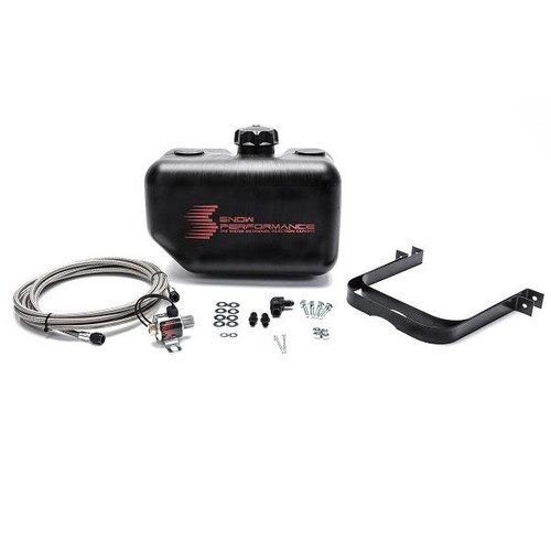 Snow Performance 2.5 Gal. Water-Methanol Tank Upgrade Braided Stainless Line