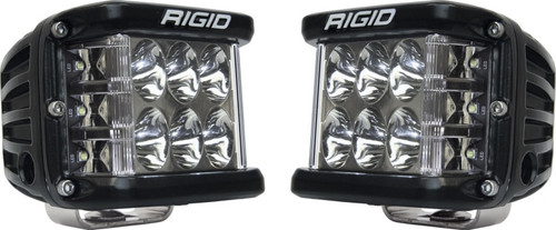 Rigid Industries D-SS Lights - Driving - Set of 2 - Black Housing