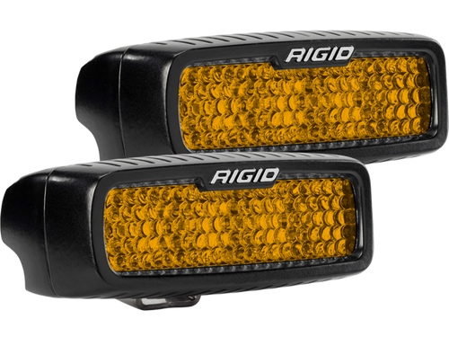 Rigid Industries SRM Lights - Rear Facing - Amber Diffused Optic