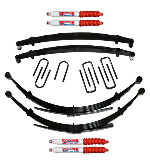 Skyjacker 4" Suspension Lift System w/ Hydro Shocks for 89-91 Dodge W250 4WD