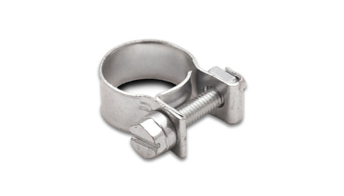 Vibrant  Fuel Injector Style Mini Hose Clamp: 9mm-11mm (Pack of 10)