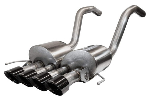 Corsa 2.75" Axleback Exhaust w/ Black Tips for 15-19 Corvette C7 w/ NPP