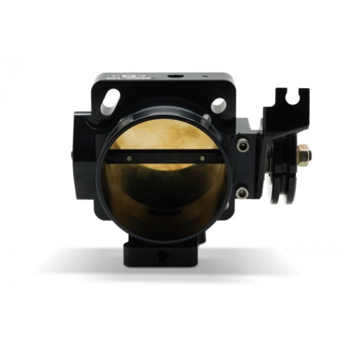 BLOX Racing 70mm Black Dual Pattern Billet Throttle Body for Honda K-series