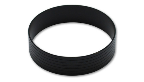 Vibrant  HD Union Sleeve, for 3.50" O.D. Tubing - Hard Anodized Black