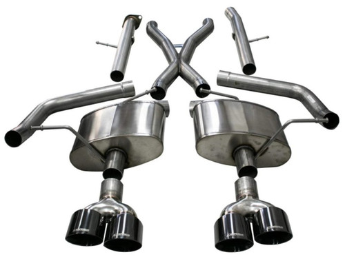 Corsa 2.75" Xtreme Exhaust w/ Black Tips for 18-20 Grand Cherokee Trackhawk 6.2L