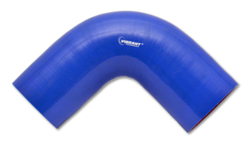 Vibrant  90 Degree Elbow, 2.50" I.D. x 4.00" Leg Length - Blue