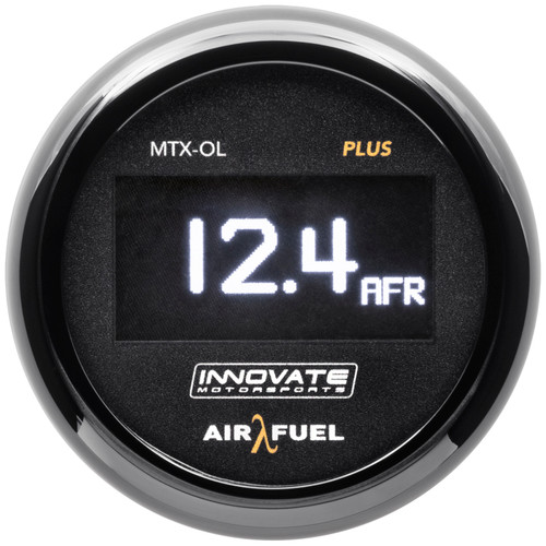 Innovate MTX-OL PLUS Wideband Digital Air/Fuel OLED Gauge w/ 8ft Cable- 39350
