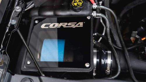Corsa Closed Box Air Intake w/PowerCore for 14-19 Silverado/Sierra 6.2L