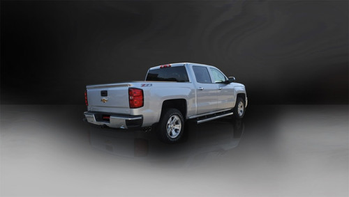 Corsa 3" Single Side Exhaust w/ Black Tips for 14-19 Silverado / Sierra
