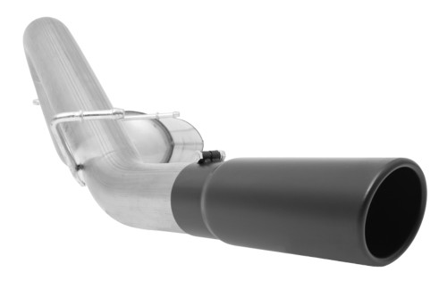 Gibson Black Elite Single Exhaust Stainless for 11-19 Sierra 2500 HD Denali 6.0L