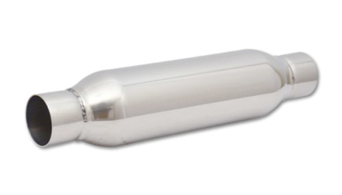 Vibrant SS Resonator (Standard Design) 2.5in inlet/outlet x 18in long
