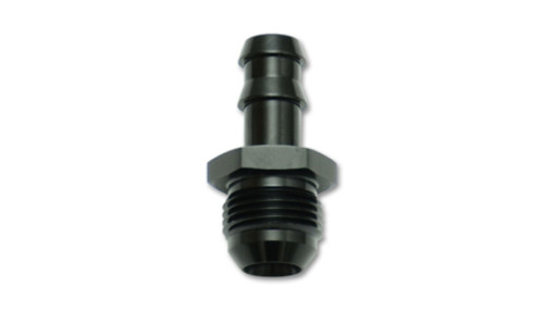 Vibrant -8 AN to 1/2in Barb Straight Fitting - Aluminum